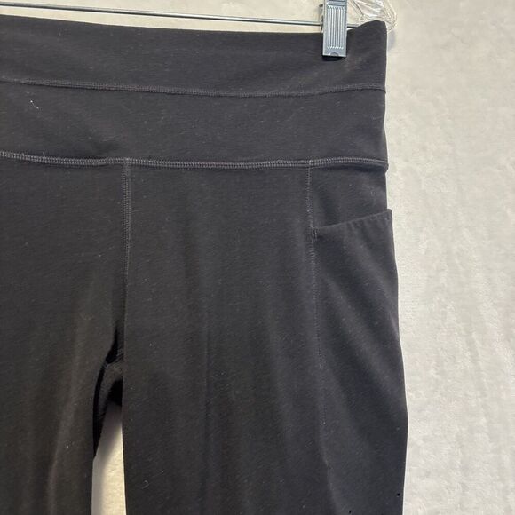 Athleta Women's Chakra 7/8 Tight Powervita Leggings Black Size Small Laser Cut - Picture 3 of 16